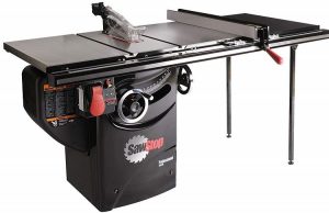 SawStop-PCS31230-TGP236-3-HP-Professional-Cabinet-Saw-Assembly-with-36-Inch-Professional-T-Glide-Fence-System,-Rails-and-Extension-Table